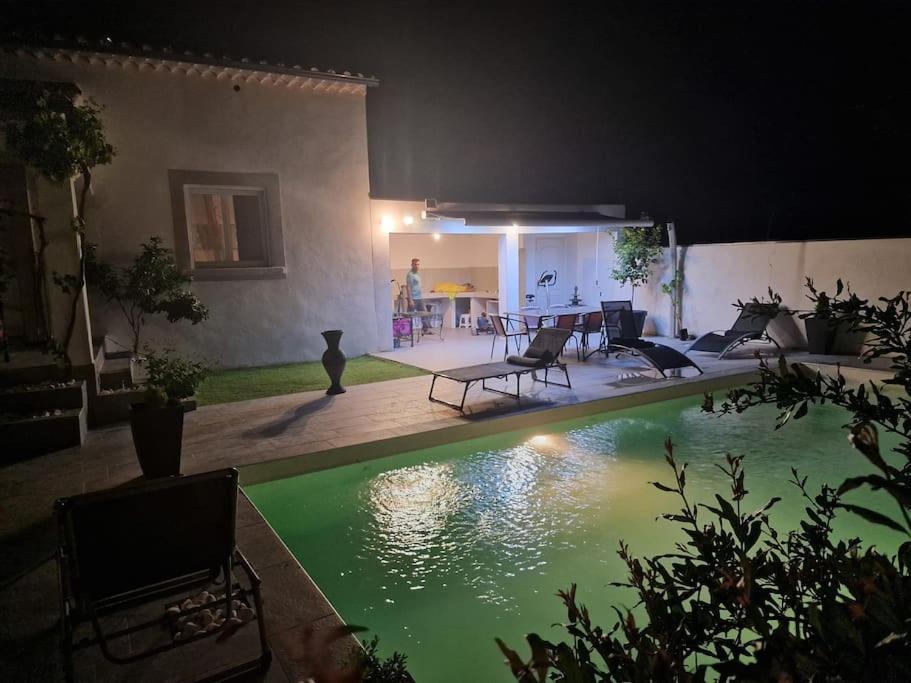 Un Vrai Havre De Serenite Ribaute-les-Tavernes Bagian luar foto